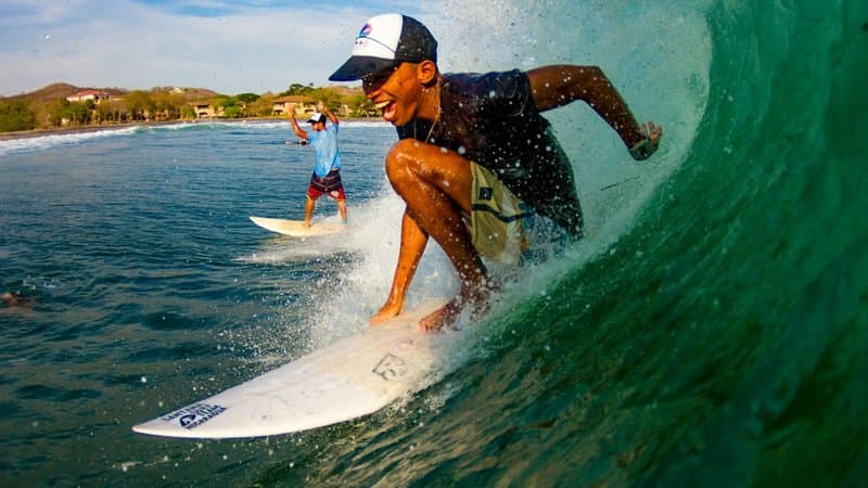 Surfing at Pacific beaches - Nicaragua Adventure & Tours