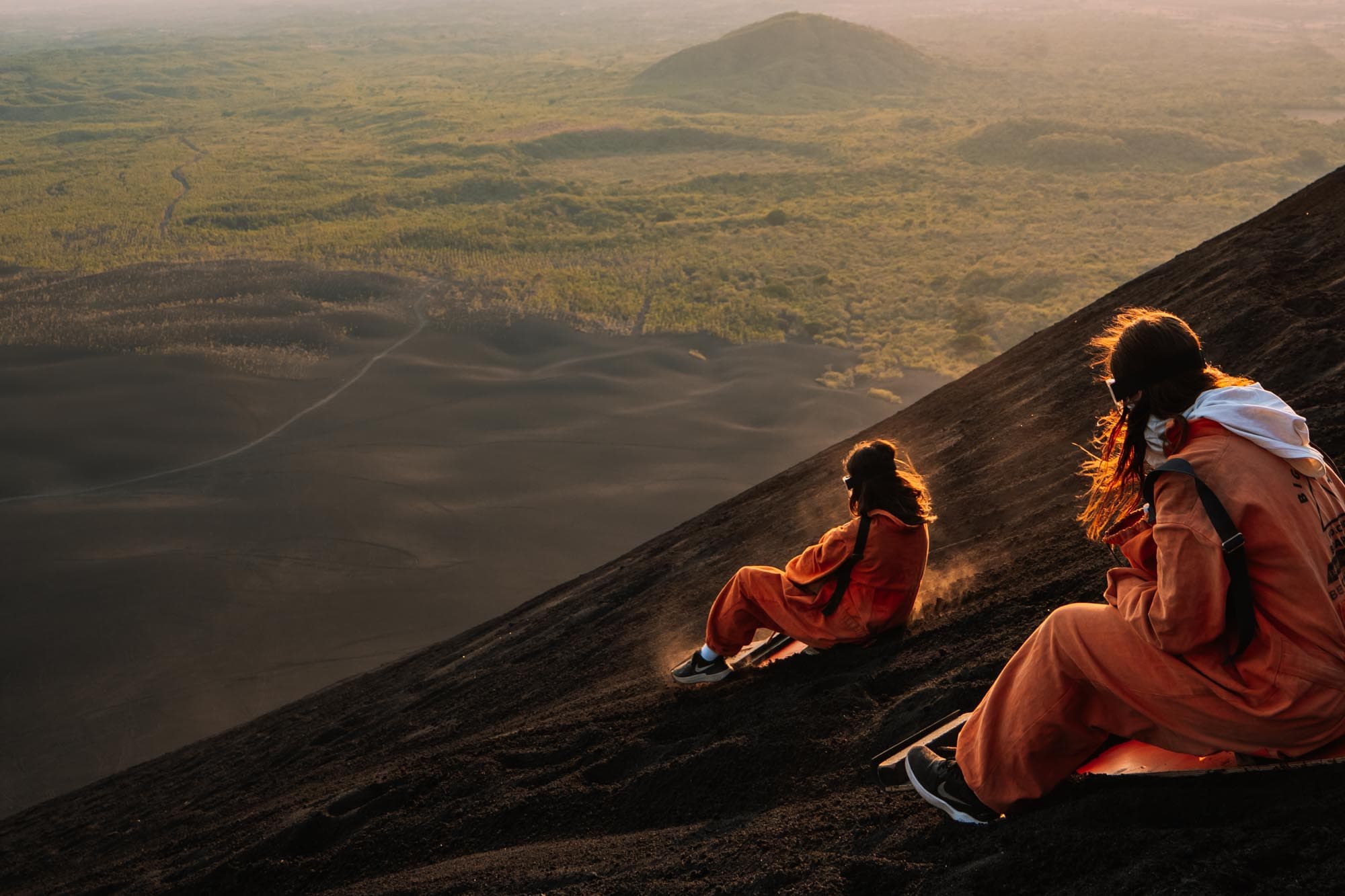 Volcano Boarding
